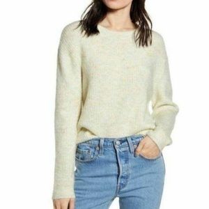 NWT-BP Speckled Confetti Crewneck Sweater